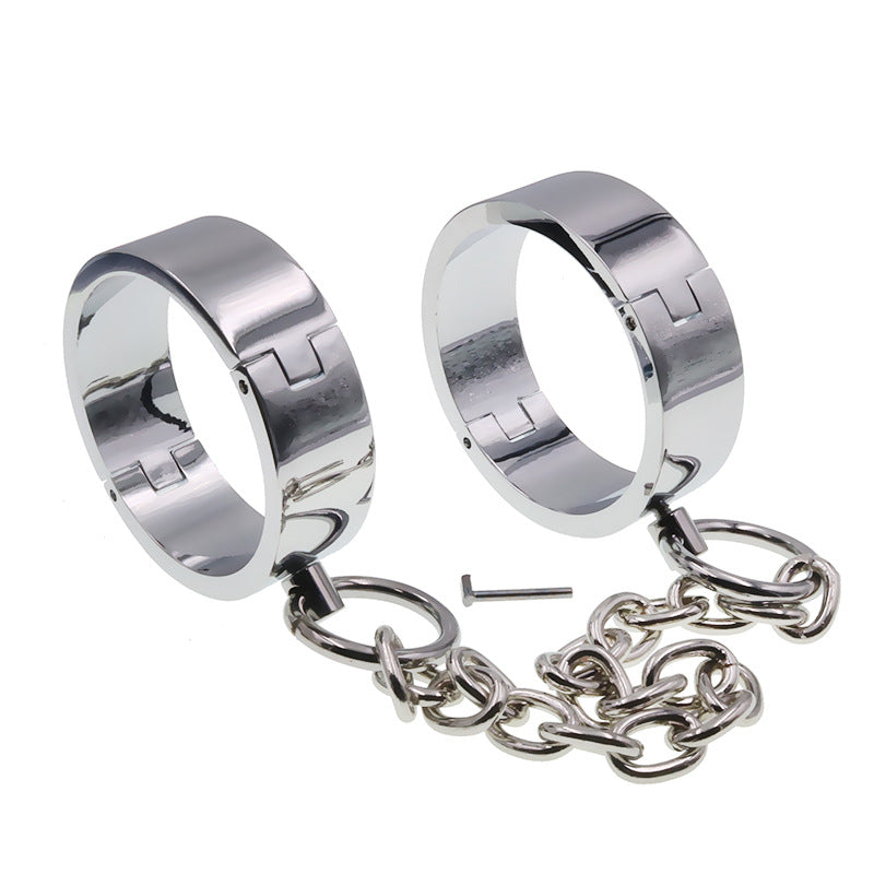 Metal Hand Cuffs Sexy Adult Ankle Shackles