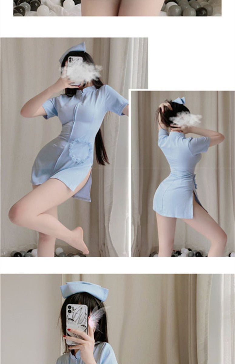 nurse sexy clothes Sexy Nurse Teddy Costume – YOMORIO main image 0