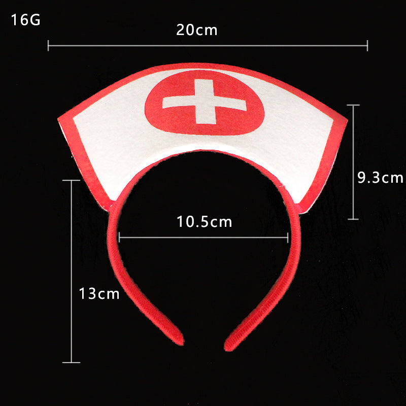Nurse Headband Stethoscope Halloween Cosplay