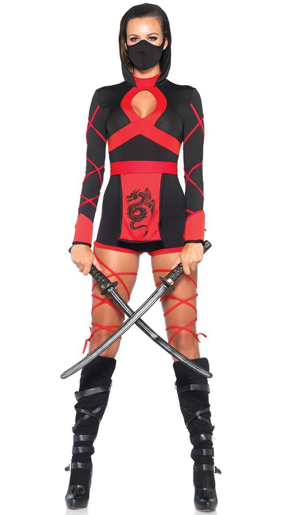 Sexy Masked Girl Ninja Game Uniform Halloween Hokkaido Ninja Warrior Gladiator Costume Cosplay