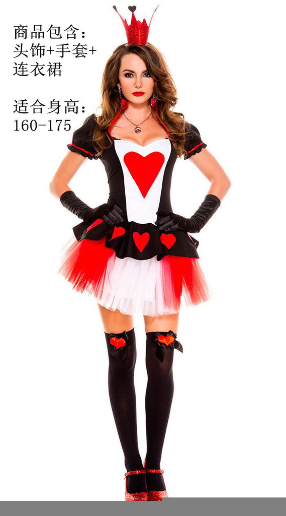 Queen Of Hearts Sexy Outfit, Sexy King Of Hearts Costume