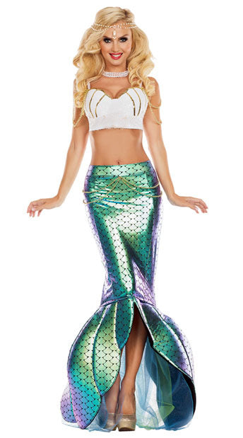 Sexy Siren Costume Women, Sexy Princess Ariel Costume