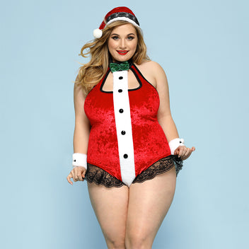 Sexy Plus Size Christmas Lingerie, Christmas Lingerie for Plus Size |  SeventhLove's