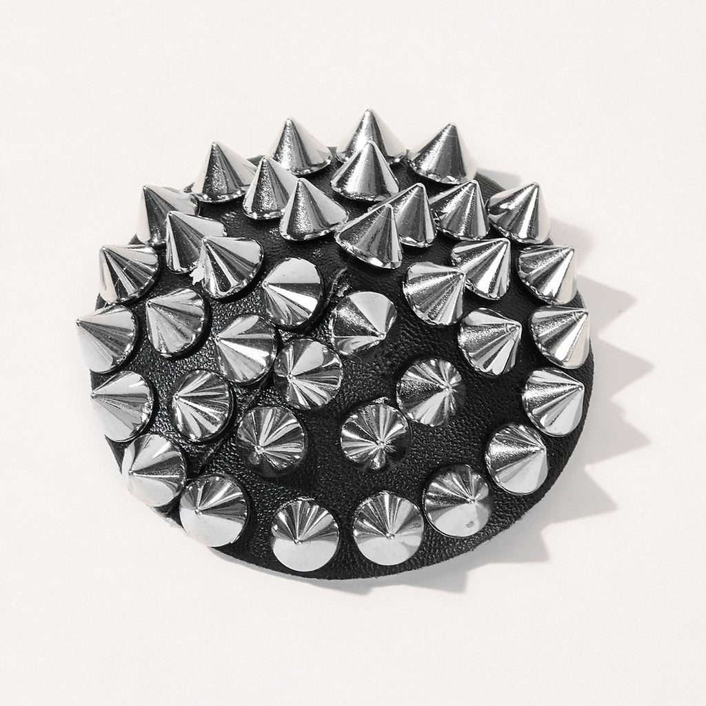Punk Chest Stickers Rivets Leather Nipples Metal Alloy Sexy
