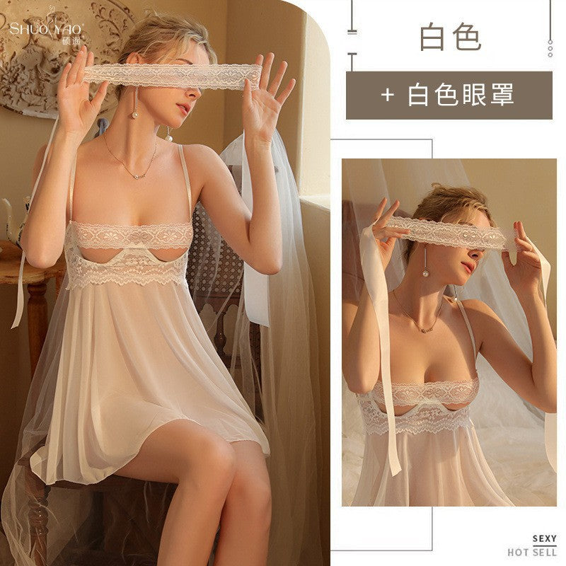 Sexy Accessories Lace High Elasticity Embroidered Hollow Eye Mask Adjustable Strap Accessories